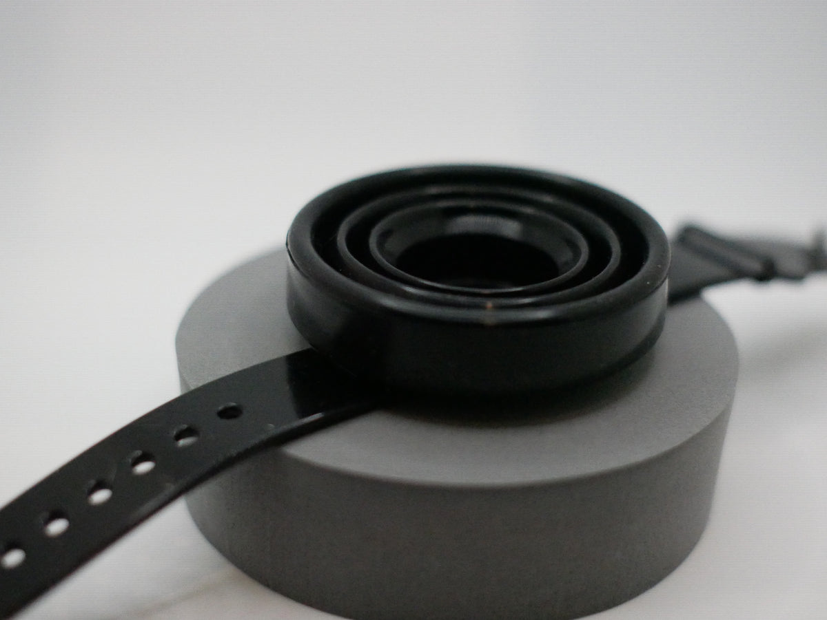 Shot Watch™ — Wrist-Strap Collapsible Shot Cup for Festivals, Tailgates & Parties